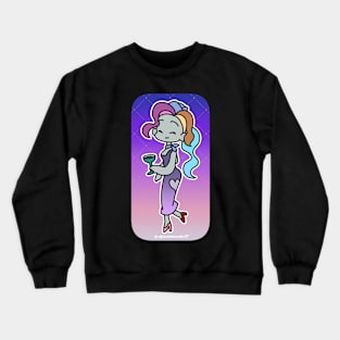 Spaceship attendant Crewneck Sweatshirt